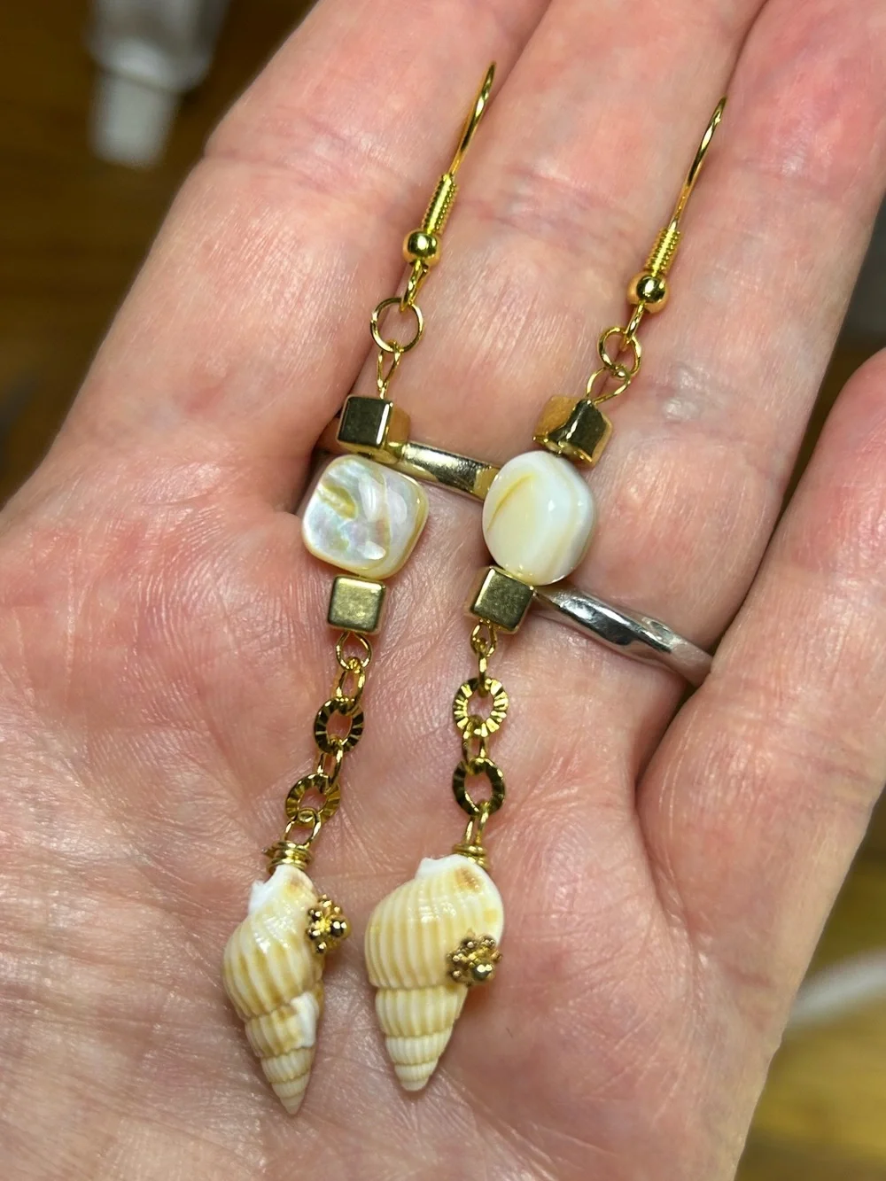 3/$25 Seashell Drop Earrings